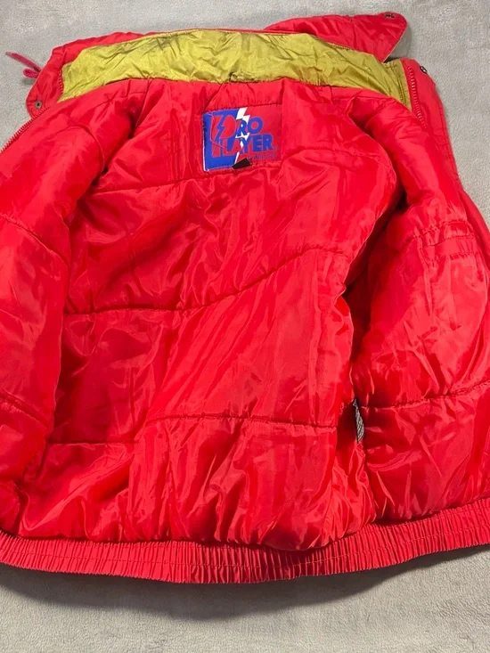 🔥🚨Vintage 90’s San Francisco 49ers Pro Player Jacket Size Large Big Spellout. - Picture 5 of 5